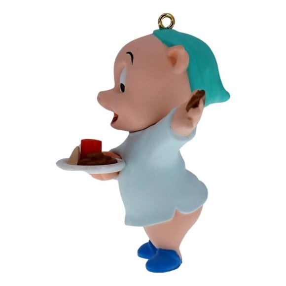 Hallmark Keepsake Ornament Porky Pig Looney Tunes Collection 1993 Handcrafted - Picture 3 of 8